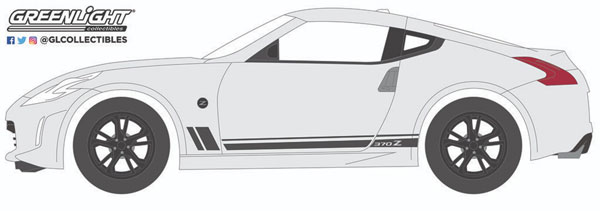 1/64 Tokyo Torque Series 9 - 2019 Nissan 370Z - Heritage Edition - Pearl White with Black Stripes[グリーンライト]《在庫切れ》