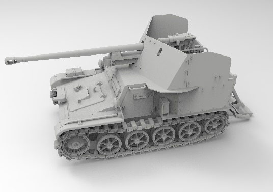 1/35 Pz.Sfl.Ia 5cm PaK 38 戦車駆逐車 VK3.02 プラモデル[ダス