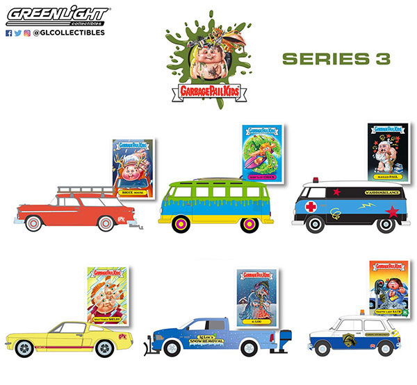 1/64 Garbage Pail Kids Series 3 6種セット[グリーンライト]《在庫切れ》