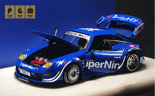 PGM 1:64 RWB super nine ミニカー MCE 1:64 RWB SUPER NINE MCE 1:64