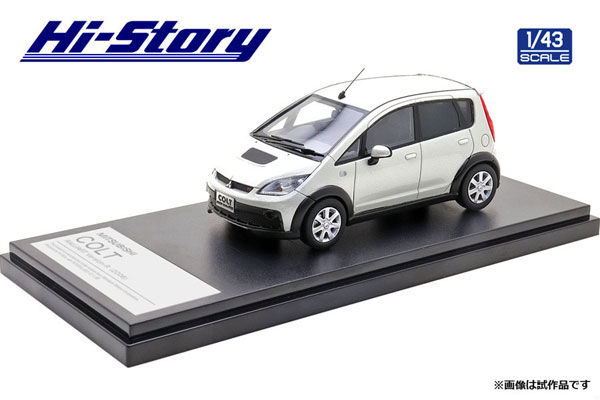 1/43 MITSUBISHI COLT RALLIART Version-R (2006) ウォームホワイトパール[ハイストーリー]《在庫切れ》