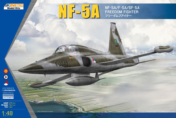 1/48 NF-5A/F-5A/SF-5A フリーダムファイター プラモデル[キネティック]《在庫切れ》