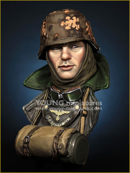 1/10 WWII 独 ドイツ陸軍野戦憲兵胸像[Young Miniatures]《在庫切れ》
