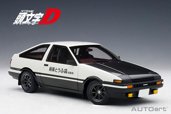 1/18 トヨタ スプリンター トレノ (AE86) 『頭文字 D』 “プロジェクトD