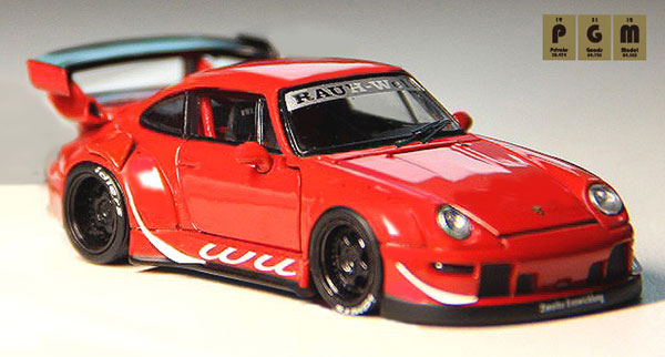 ミニカー PGM PGM-640305 1/64 RWB 993 Red 1/64 RWB 993 Red[PGM]《在庫切れ》