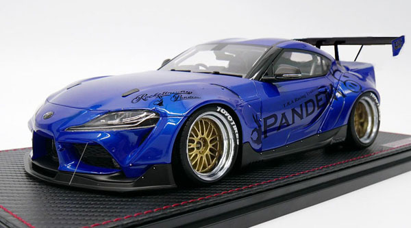 1/43 PANDEM Supra (A90) Blue Metallic[イグニッションモデル]《在庫