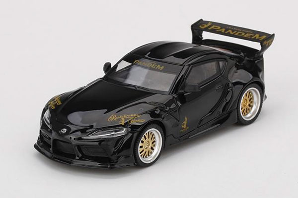 1/64 Pandem GR スープラ V1.0 ブラック(右ハンドル)[MINI GT]《在庫切れ》