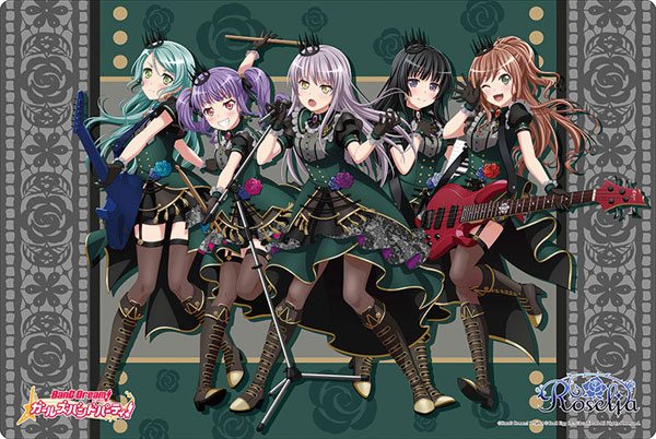 ブシロード ラバーマットコレクション Vol.842 バンドリ！ ガールズバンドパーティ！ 『Roselia』[ブシロード]《在庫切れ》