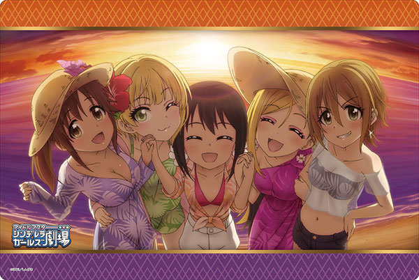 ラバーマット Vol.450 アイドルマスター シンデレラガールズ劇場『木村夏樹・十時愛梨・中野有香・藤本里奈・宮本フレデリカ』《在庫切れ》
