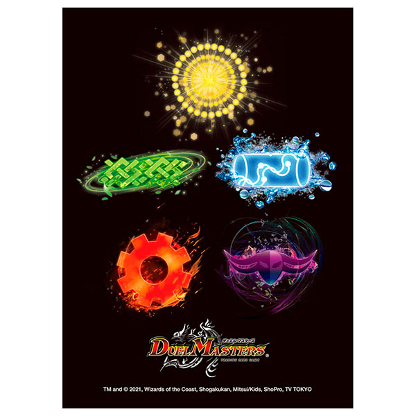 デュエル・マスターズスタンダード カードスリーブ 5大文明ver. パック[タカラトミー]《在庫切れ》