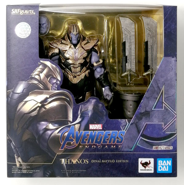 中古】(本体A/箱B)S.H.Figuarts サノス -≪FINAL BATTLE≫ EDITION