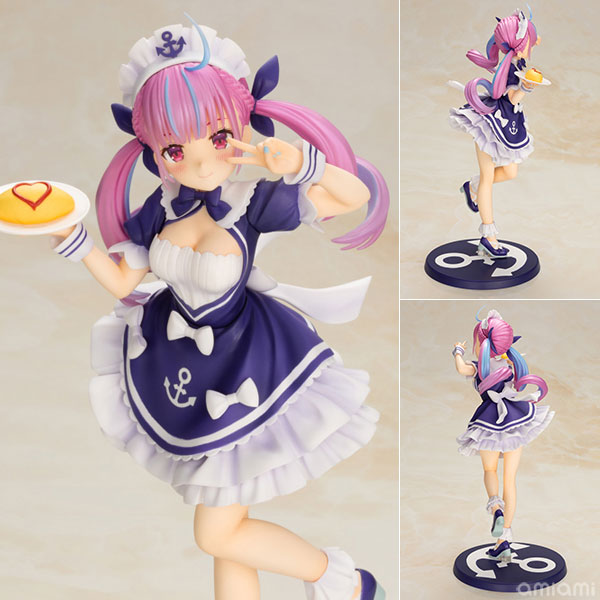 【中古】ホロライブプロダクション 湊あくあ 1/7 完成品フィギュア[コトブキヤ]