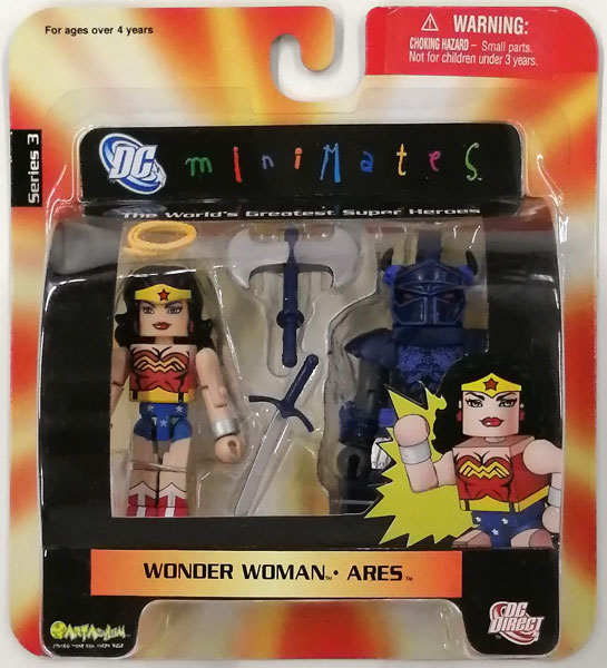 miniMates Series 3 ワンダーウーマン&アレス