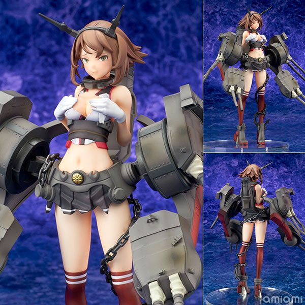 艦隊これくしょん 艦これ 陸奥 限定中破ver 完成品フィギュア キューズq 発売済 在庫品