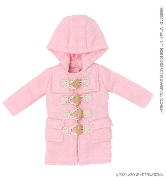 ピコニーモ用 1 12 ロングダッフルコート ピンク ドール用 アゾン 発売済 在庫品