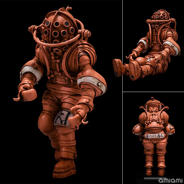 タケヤ式自在置物 VINTAGE DIVING SUITS COLLECTION No.01TA 竹谷