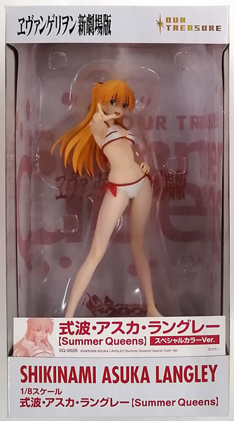 ヱヴァンゲリヲン新劇場版 式波・アスカ・ラングレー [Summer Queens] エヴァストア限定スペシャルカラーVer. 1/8 完成品フィギュア  (EVANGELION STORE限定)