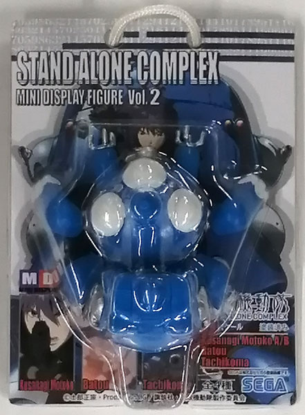 攻殻機動隊 STAND ALONE COMPLEX ミニディスプレイフィギュア