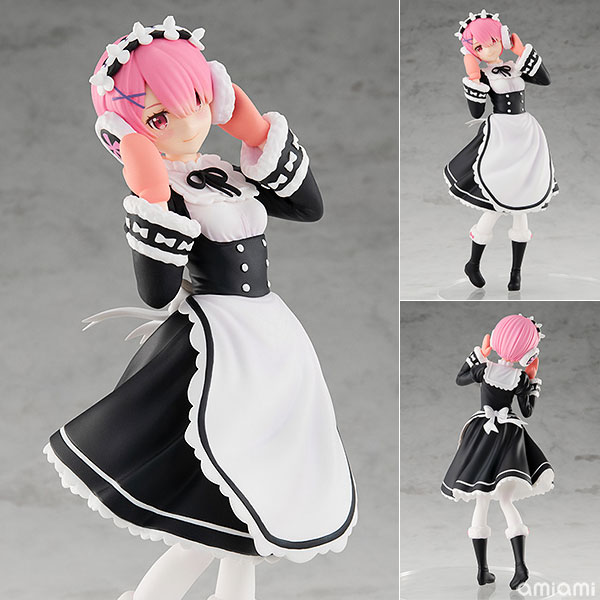 新品 正規品 リゼロ POP UP PARADE レム ラム 氷季服 フィギュア