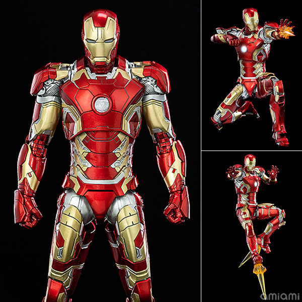 Infinity Saga 1/12 DLX Iron Man Mark 43 (インフィニティ・サーガ 1/12 DLX アイアンマン・マーク43) 可動フィギュア[スリー・ゼロ]《０９月予約》