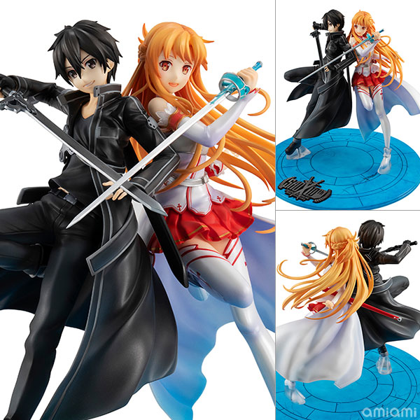 大人気新品セール ブ Lucrea(ルクリア) SAO キリト＆アスナ ソードアート・オンライン コミック・アニメ