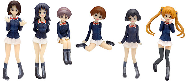 ガールズ＆パンツァー 1/35 ウサギさんチームフィギュアセット 最終章 第3話特別パッケージ版 未塗装キット[プラッツ]《在庫切れ》