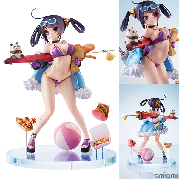 【中古】アズールレーン 寧海 食欲の夏！(Ning Hai -Summer Hunger-) 完成品フィギュア[ミメヨイ]