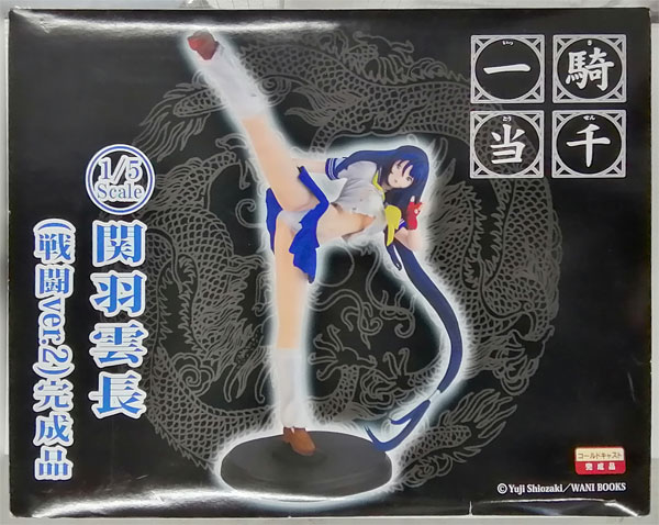 一騎当千 関羽雲長 戦闘 ver.2 1/5 コールドキャスト完成品