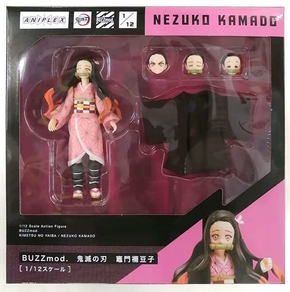 鬼滅の刃 竈門禰豆子 BUZZmod 1/12 アクションフィギュア - コミック