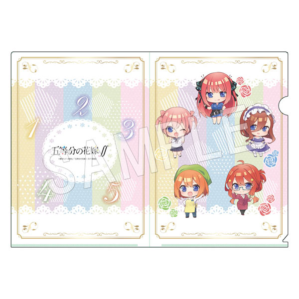 五等分の花嫁∬ クリアファイルB[中外鉱業]《在庫切れ》