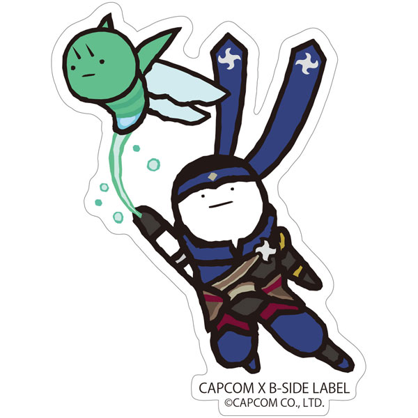 Capcom B Side Labelステッカー モンスターハンター ハンター翔虫 B Side Label 在庫切れ
