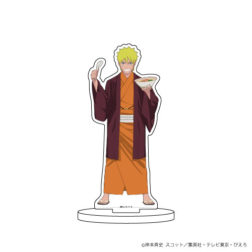 キャラアクリルフィギュア Naruto ナルト 疾風伝 01 食べ歩きver うずまきナルト A3 在庫切れ