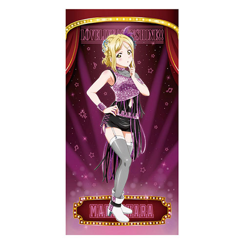 ラブライブ！サンシャイン！！ ビジュアルバスタオル(ブロードウェイ風) (8)小原鞠莉[エンスカイ]《在庫切れ》