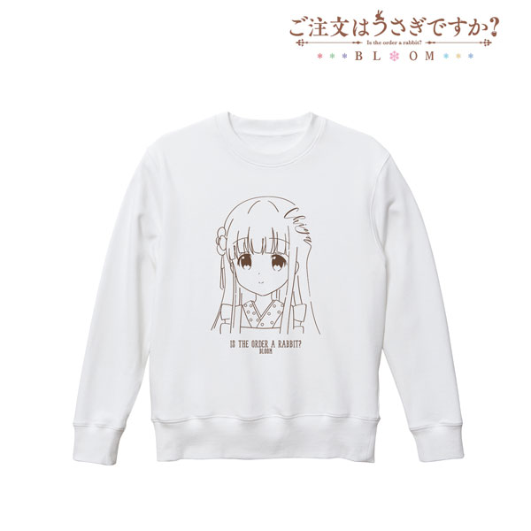 ご注文はうさぎですか？ BLOOM 千夜 lette-graph トレーナー レディース M[アルマビアンカ]《在庫切れ》