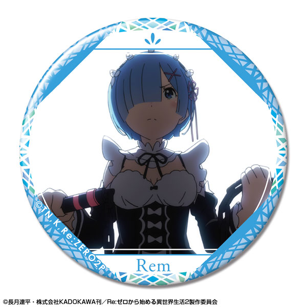 Re：ゼロから始める異世界生活 2nd season 缶バッジ デザイン06(レム/C