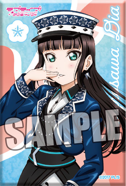 ラブライブ　黒澤ダイヤ　缶バッジ ラブライブ フェス Aqours 黒澤ダイヤ 缶バッジ - メルカリ