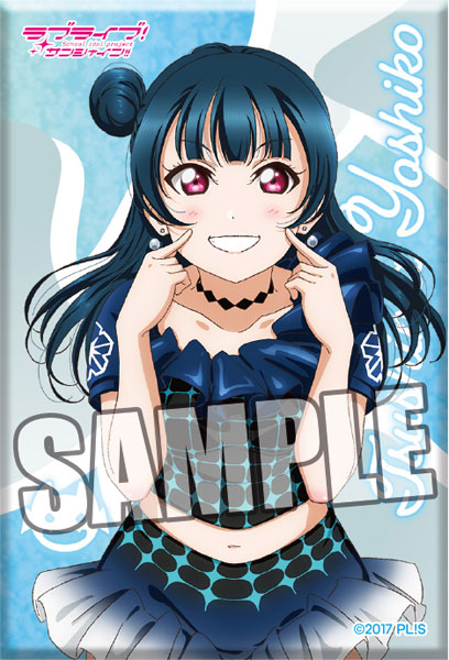 ラブライブ！サンシャイン！！ スクエア缶バッジ「津島善子