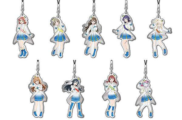 １着でも送料無料 ラブライブ！虹ヶ咲学園スクールアイドル同好会 メタルチャーム キーホルダー・アクリルキーホルダー