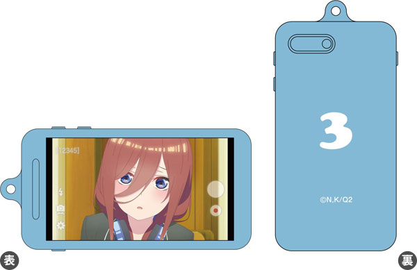 五等分の花嫁∬ キャラフォン 三玖[ムービック]《在庫切れ》