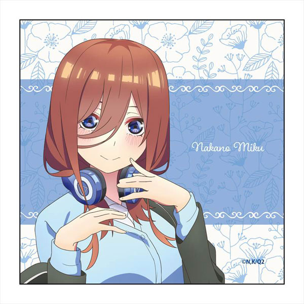 TVアニメ「五等分の花嫁∬」 マイクロファイバー 三玖[コンテンツ