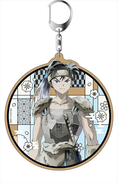 犬夜叉 デカキーホルダー PALE TONE series 鋼牙[コンテンツシード