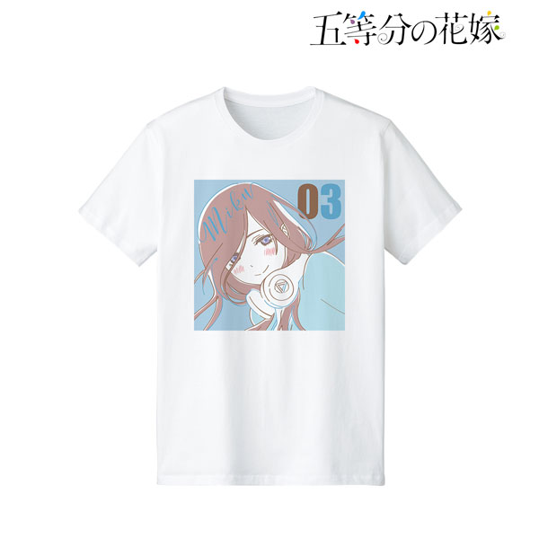 五等分の花嫁 三玖 Lette Graph Tシャツ メンズ S アルマビアンカ 在庫切れ