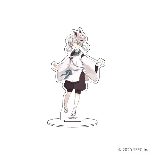 キャラアクリルフィギュア 四ツ目神 赤倉 05 シロ A3 在庫切れ