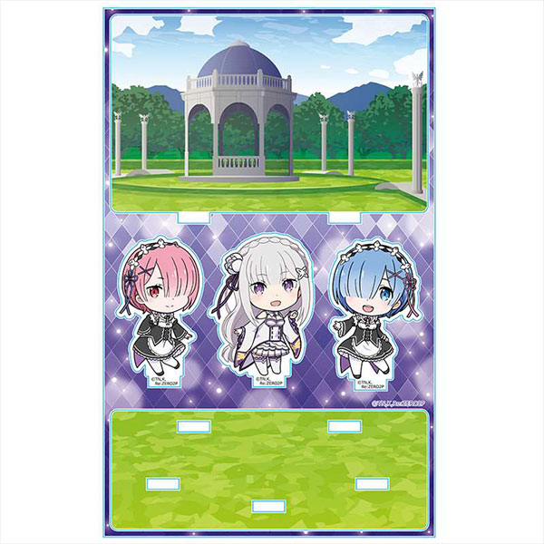 Re：ゼロから始める異世界生活 アクリルジオラマA[エミリア＆レム