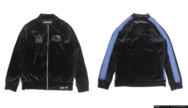 ガンダム×ハローキティ トラックジャケット unisex BLK M[R4G]《在庫切れ》