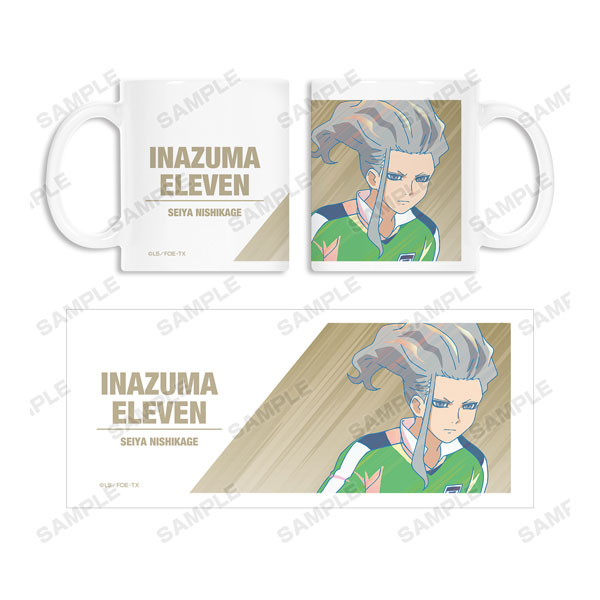 イナズマイレブン 西蔭政也 Ani-Art clear label マグカップ[アルマビアンカ]《在庫切れ》