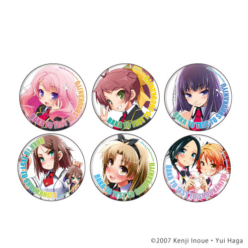 缶バッジ「バカとテストと召喚獣」01/ 6個入りBOX[A3]《在庫切れ》