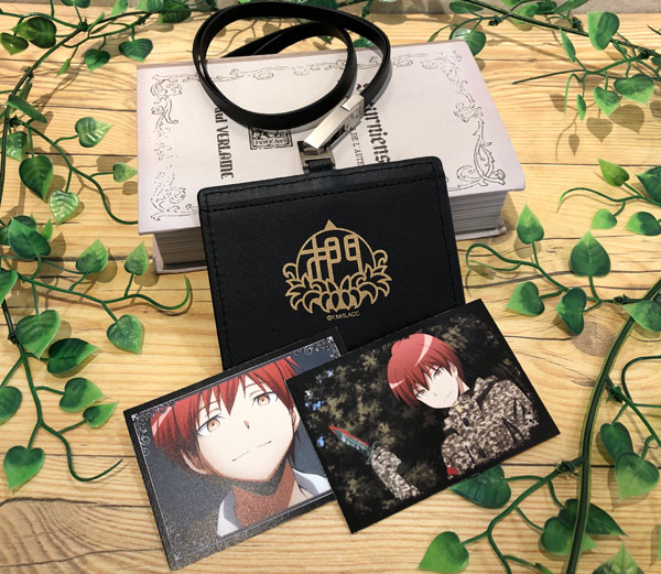 暗殺教室 レザーIDカードホルダー（ネックストラップ付） 赤羽業
