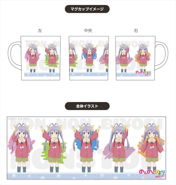 のんのんびより のんすとっぷ フルカラーマグカップ[flagments]《在庫切れ》