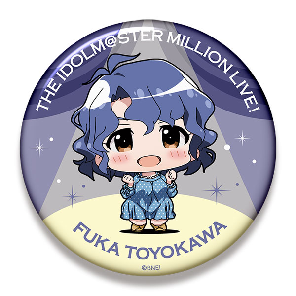 ミニッチュ アイドルマスター ミリオンライブ！ ビッグ缶バッジ 豊川